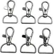 Swivel Lobster Claw Clasps Classic Trigger Snap Hooks Purse Landyard Clip Fits 3