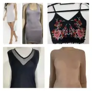 Women’s Size 6 Tops Bundle Miss Selfridge Boohoo Prettylittlething 4 Item #2