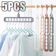 2/5pcs Magic Multi-port Support hangers for Clothes Drying Rack Multifunction Pl