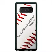 Baseball Christian Verse Case Cover Samsung Galaxy S23 S22 Plus Ultra S21+ S20