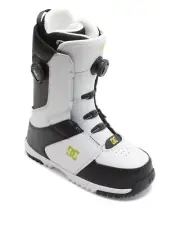 DC Control Double Boa Snowboard Boots, Men's Size 12, White/Black New 2025