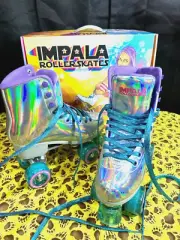 Impala Rollerskates Holographic Vegan Rollerskates - Sz. 8 - NIB