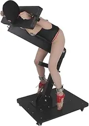 SAHOOSAFETY SM Bondage Frame Posing Fixed Handcuffs Sex Chair Restraints Set Adjustable BDSM Spreader Bar Sex Toys Sex Furniture for Men and Women