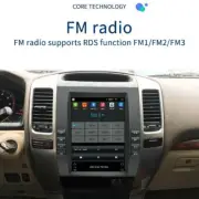 Car Android Stereo Radio GPS Navigator Kit For Toyota Land Cruiser Prado Lexus (for: Toyota)