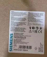 3RW3038-1BB04 NEW SIEMENS 3RW30381BB04 SIRIUS Soft Starter S2 72 A 37 kW/400 V