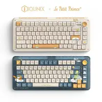 在飛比找Yahoo!奇摩拍賣優惠-鍵盤 IQUNIX小王子機械鍵盤三模女生辦公鍵盤熱插拔主題鍵