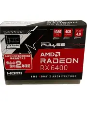 SAPPHIRE PULSE Radeon RX 6400 GAMING 4GB GDDR6 / PCI Express 4.0 New Japan