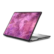 MacBook Pro 16-inch (M1 - M4) Impact Case Abstract geometric purple pink paint marble