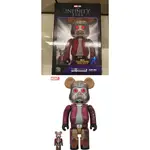 全新未拆 BE@RBRICK STAR-LORD 400%+100% 星際特攻隊 星爵 400%+100%