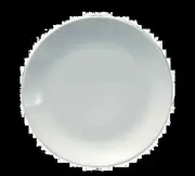 Oneida HO1801027WH Luzerne Hamptons White 10.5" Ceramic Coupe Plate - 1 Doz