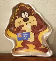 Wilton Cake Pan 1995 Taz Tasmanian Devil Looney Tunes Warner Brothers