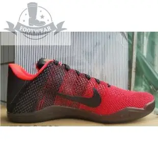 限時特惠 NIKE KOBE 11 XI Achilles Heel 紅黑 822675 670 初版 11代 正品