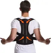 S-5XL Plus Size Posture Corrector for Men and Women Teenager Student Adjustable Back Brace Upright Full Back Support Straightener Prevent Scoliosis Improve Hunchback