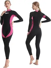 Wetsuit for Men Women, 3MM Shorty/FullWetsuit Neoprene Mens Womens Wetsuit Full Body in Cold Water Keep Warm for Diving Surfing Snorkeling Kayaking