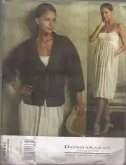 Vogue Pattern 2942 - Dress And Jacket Sizes: 6-12 Donna Karan Collection