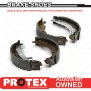 4 pcs Rear Protex Brake Shoes for TOYOTA Dyna 200 WU90 WU95 With DRW 9/1984-on (for: Toyota)