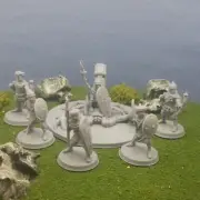 Scorpion King Army 6 pack 28mm miniatures | Dungeons & Dragons Pathfinder TTRPG