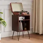 Record Player Stand Record Player Table Vinyl Record Stand for Living Room