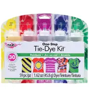 TULIP One Step Fabric Tie Dye Kit 5 Colours - Rainbow