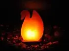 Himalayan Salt Swan Shape Lamp, Natural Himalayan Pink Salt Lamp, Dimmer Switch