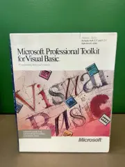 NEW SEALED Microsoft Professional Toolkit For Visual Basic Version 1.0 1992