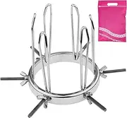 Metal Anal Dilator Anus Stretcher Vaginal Expander Adjustable BDSM Sex Toy Stainless Steel Butt Plug For Men Women Couple Gay