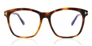 Tom Ford FT5481-B Blue-Light Block 053 Men's Glasses Tortoiseshell Size 52 - Private Health Rebate - Blue Light Block Available
