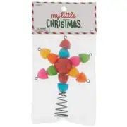 My Little Christmas 1/2" Mini Gumdrop Star Tree Topper Miniature Gumdrop