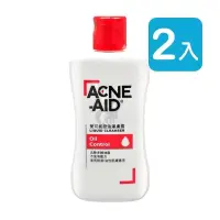 在飛比找PChome24h購物優惠-Acne-Aid愛可妮 控油潔膚露 100ml (2入)