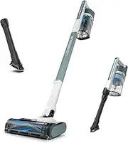 [Shark] PowerPro Plus Cordless Stick Vacuum, Lightweight, Rechargeable, FloorDetect Technology, HEPA Filter, Up to 50-Minute Runtime, Powerful Pet Hair Pickup, Carpets & Hard Floors, Pure Water, IZ377H