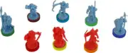 War of the Ring 2E Colored Plastic Rings Core Set