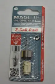 Maglite 2 Cell C & D Replacement Mag Light Bulb MAG-NUM Star II Xenon