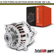 Alternator for Ford Mustang 2005-2008 V8 4.6L 7R3T10300DA 135A 12V CW 6-Groove (for: Ford)