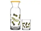 Set for Drinks 7 Pieces Glass Decorum Pineapple Brand Pasabahce