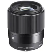 Sigma 30mm f/1.4 DC DN Contemporary Camera Lens for Sony E-Mount