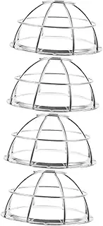 2sets Detector Cover Decorative Shield Wire Protective Guard for Detectors Home Safety Accessory 2pcs*2