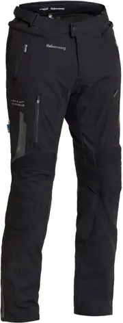 Halvarssons Malung, textile pants waterproof , color: Black , size: Short 50