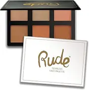 Face Palette - Fearless by Rude Cosmetics for Women - 0.634 oz Makeup