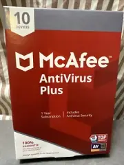 McAfee AntiVirus Plus for 10 Devices 1 year MAB00EST1RAA