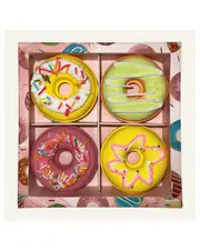 Di'Myoor Unisex Sweet Treats Doughnut Bath Bomb 4pc Collection