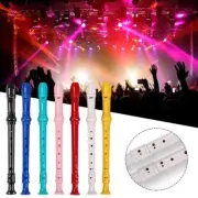 Plastic For Beginner Musical Instruments Clarinet Long Flute Soprano Recorder