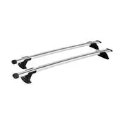 Yakima Thru Bar 120cm Silver Roof Rack Pair - S16Y