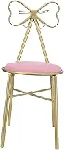 Vanity Stool Bow Chair Back Small Makeup Seat Backrest for Beauty Salons