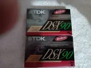 TDK DS-X 90 Cassette Tapes