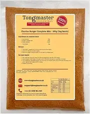 Chorizo Burger Complete Mix - 100g (1kg Batch)