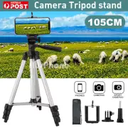 Professional Camera Tripod Stand Mount Phone Holder for iPhone Samsung Travel OZ