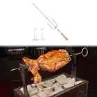 Barbecue Fork Sturdy Detachable Grilling Skewer for Sausages Veggies Outdoor