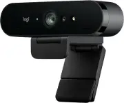 Logitech BRIO – Ultra HD Premium 4K Webcam with HDR 5x Zoom Autofocus Stereo Mic