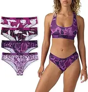 [PSD] Women's Playboy Cheeky Underwear - Cheeky Cut Women's Underwear - Comfortable Stretch Panties for Women