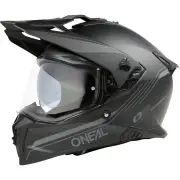 O'NEAL A-SRS Solid Matt Black Adventure Full Face Helmet